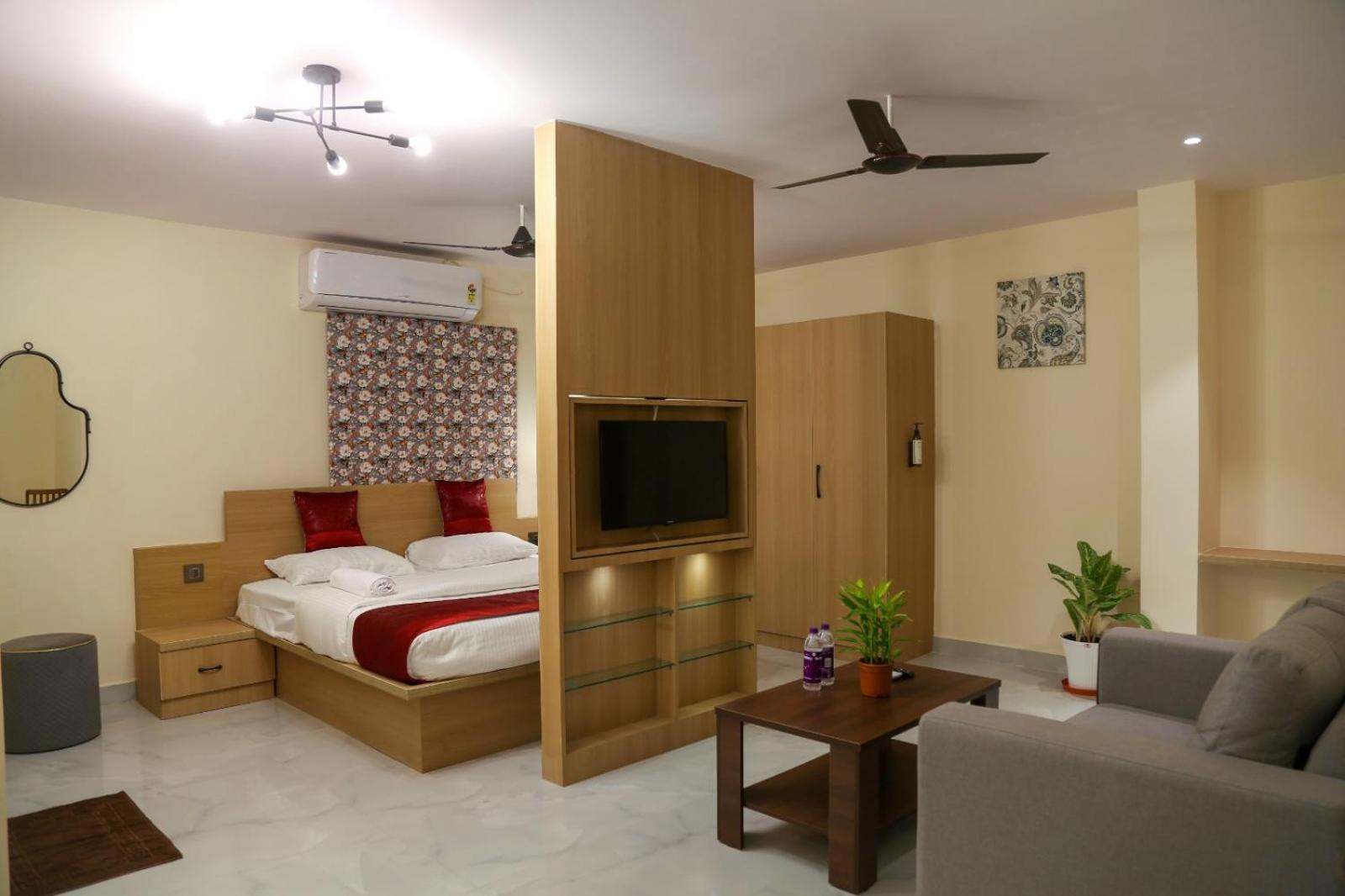 Lumis Studio Apartment Hyderabad Bagian luar foto